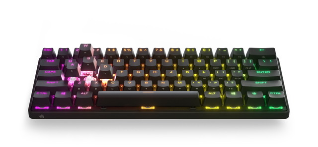 「世界最速キーボード」にHHKB系高級小型版SteelSeries Apex Pro Mini発表。無線兼用モデルも