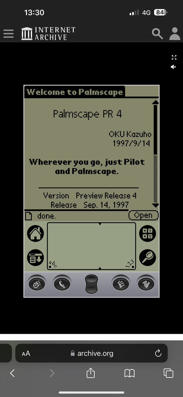 Palmアプリ数百本がスマホで利用可能に。Internet Archiveがブラウザ版エミュレータ公開