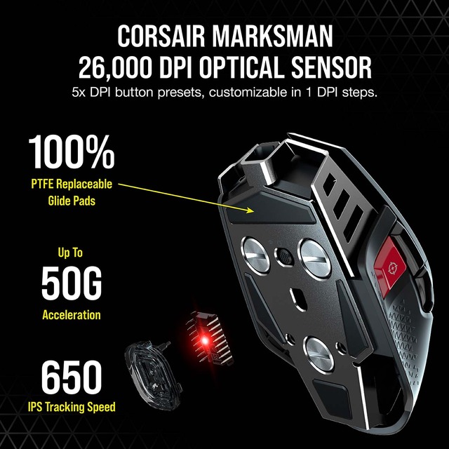 Corsair M65 RGB ULTRA WIRELESS