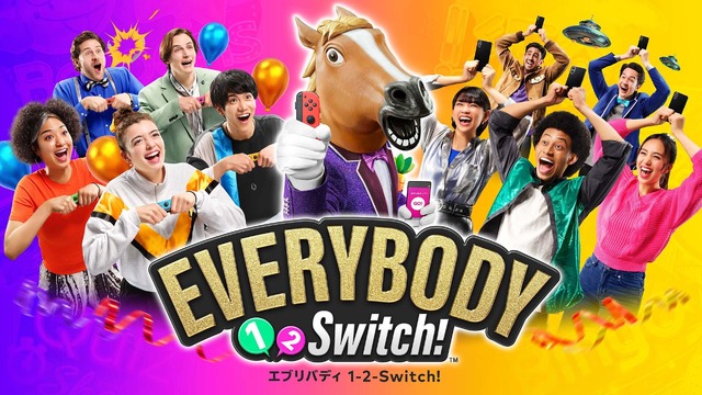 任天堂、驚異の100人プレイゲーム『エブリバディ 1-2-Switch!』動画公開　スマホをコントローラにできるパーティーエンタテインメント