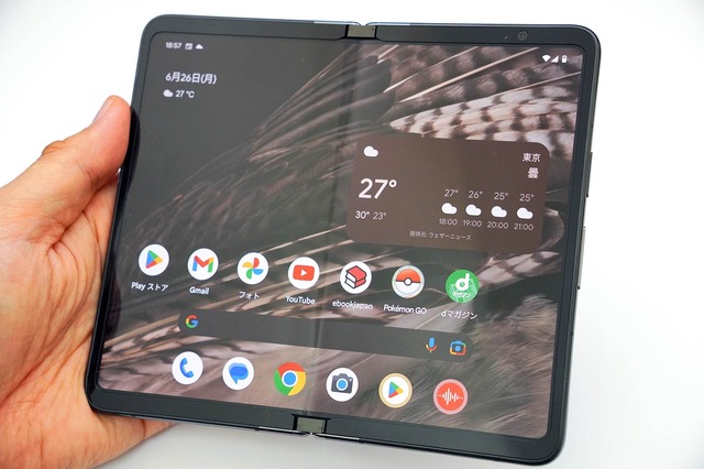 25万円の折り畳みスマホGoogle Pixel Fold先行レビュー。Galaxy Z Fold4ユーザー視点で使い勝手を確認（石野純也）