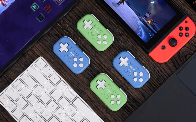 手の中サイズの小型コントローラ8BitDo Micro発売。左手用やリモコンにもなるBluetooth 対応