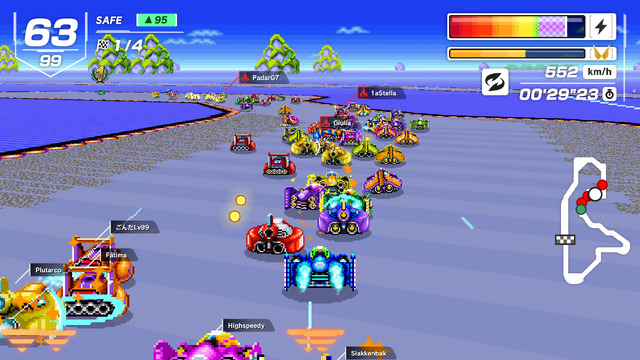 33年ぶりエフゼロ復活、99台バトロワ『F-ZERO 99』Switchで配信。初代SFC版のコースとマシン登場