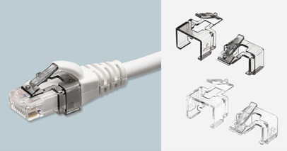 RJ-45プラグの折れてしまったツメを復元する後付け用ラッチを発売